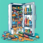 냉장고 안이 지저분하다면, 식비가 새고 있다는 신호일 수 있다