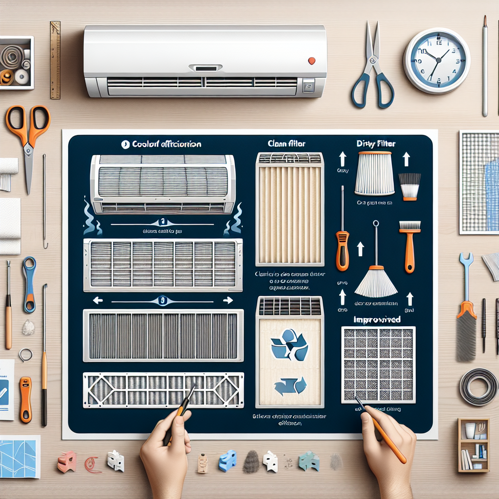 에어컨 필터 청소법, 냉방 효율 높이는 핵심 관리