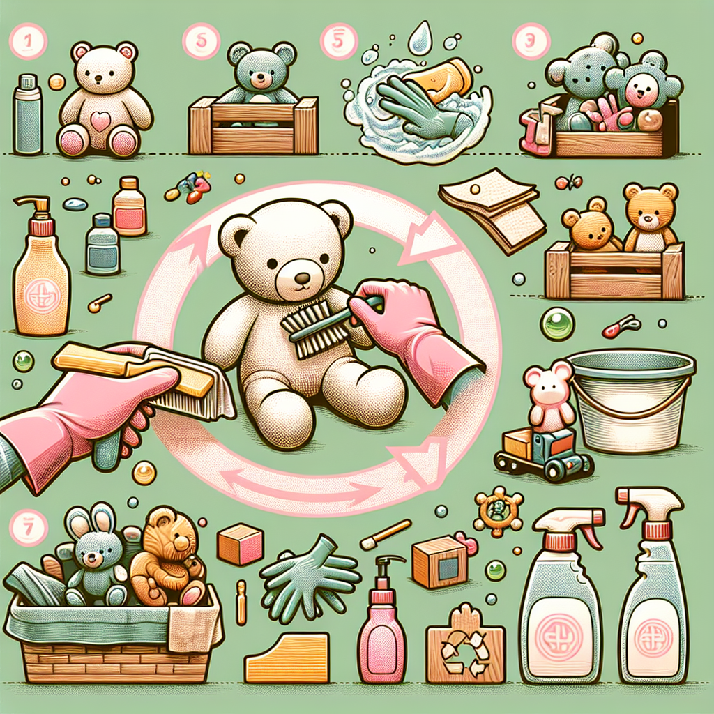 아이 장난감 세척법, 안전한 세정으로 위생 챙기기