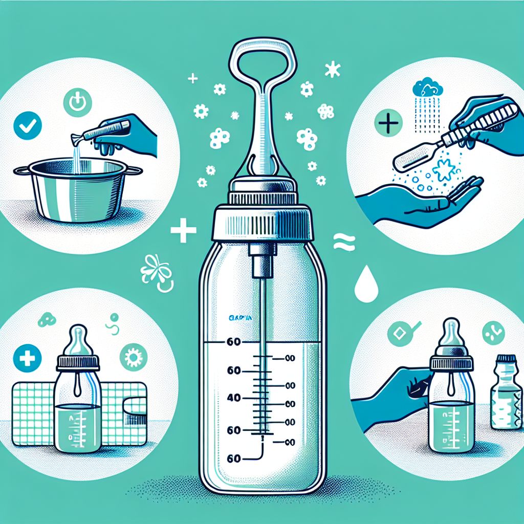 젖병 소독법, 안심하고 사용할 수 있는 위생 팁