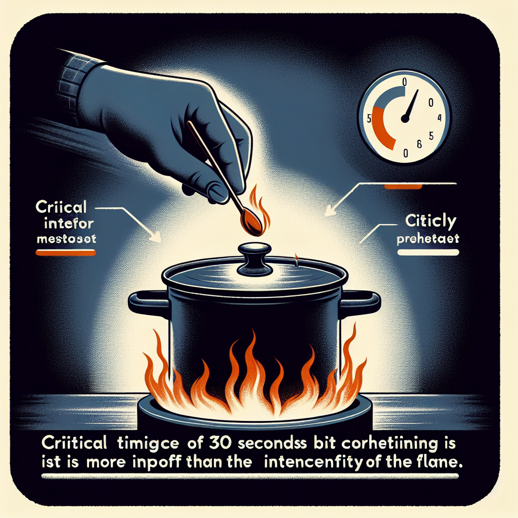냄비 예열, 불 세기보다 중요한 30초 타이밍