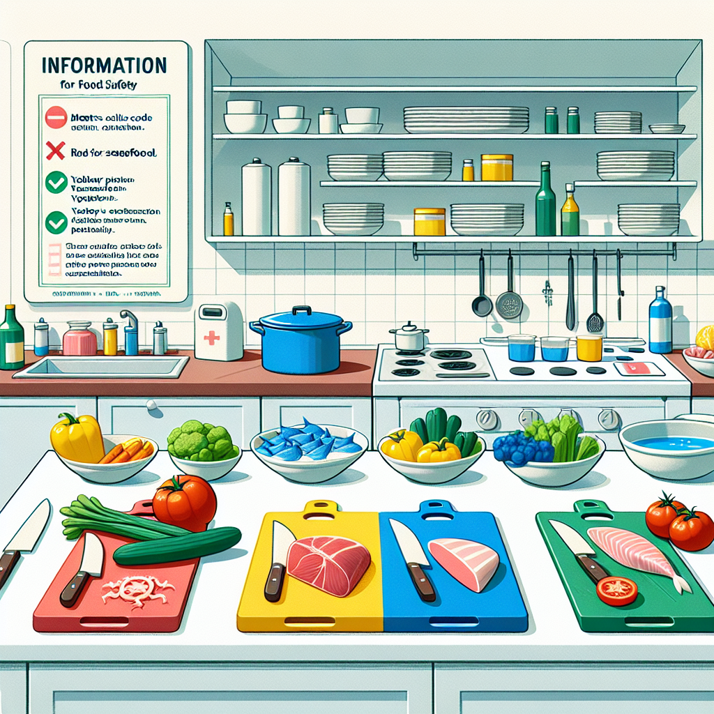 도마 색상 구분, 교차 오염 줄어드는 기본 원칙