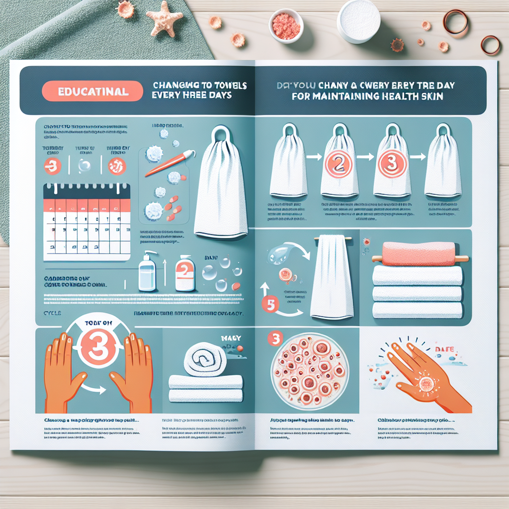 수건 관리, 교체 주기 3일이 피부에 중요한 이유