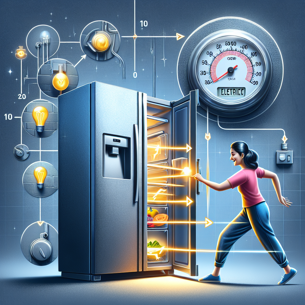냉장고 문 여닫기, 하루 10번이 전기료에 반영되는 구조