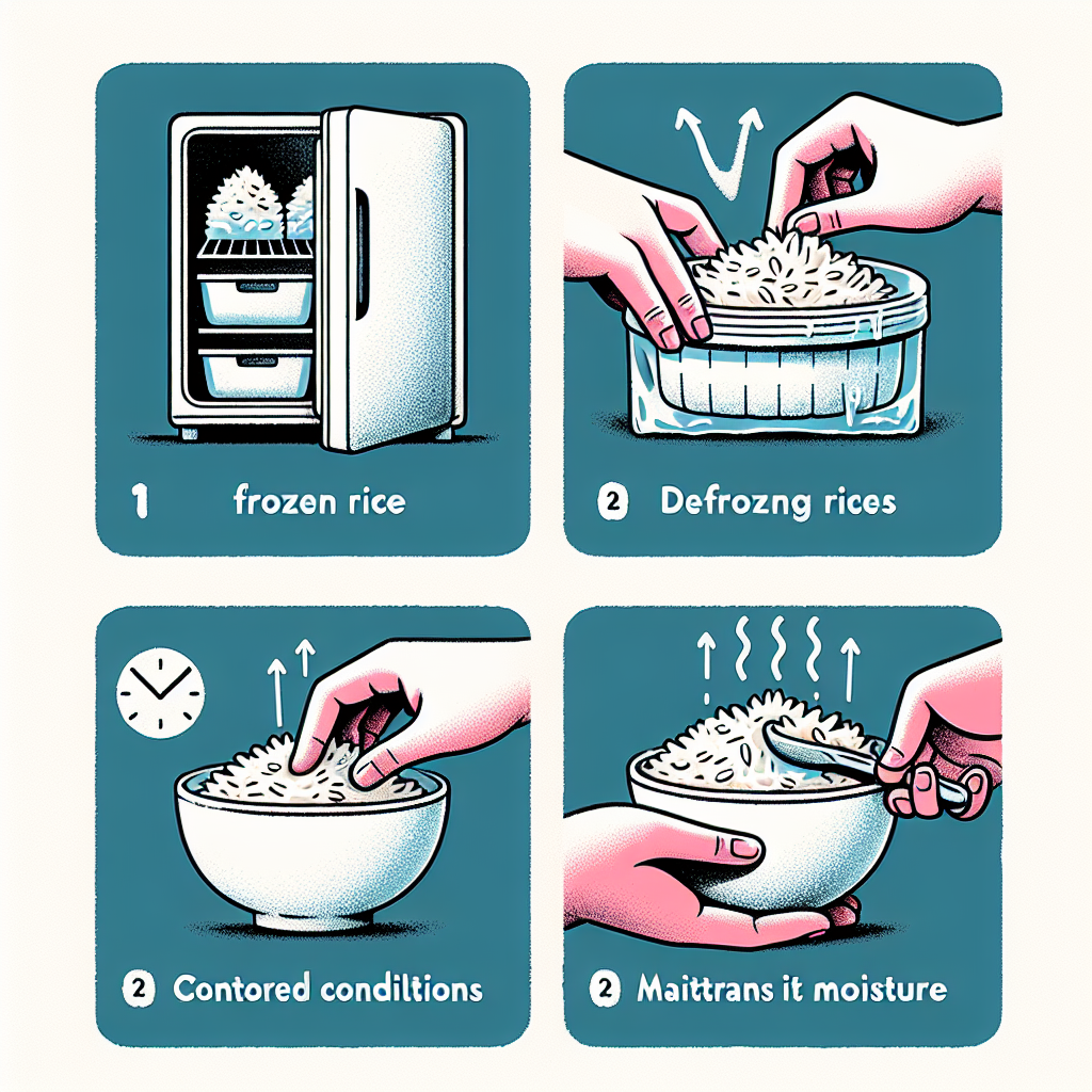 냉동밥 해동, 수분 날리지 않는 2단계 방법 냉동밥 해동, 수분 날리지 않는 2단계 방법