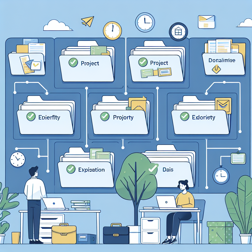 메일 폴더 분류, 업무 스트레스 줄어드는 구조