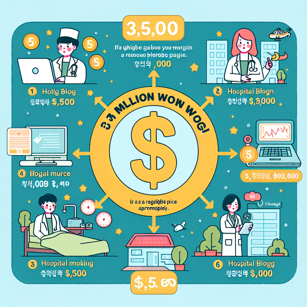병원 블로그 마케팅 비용 300만원, 적정가 판단 5가지 병원 블로그 마케팅 비용 300만원, 적정가 판단 5가지