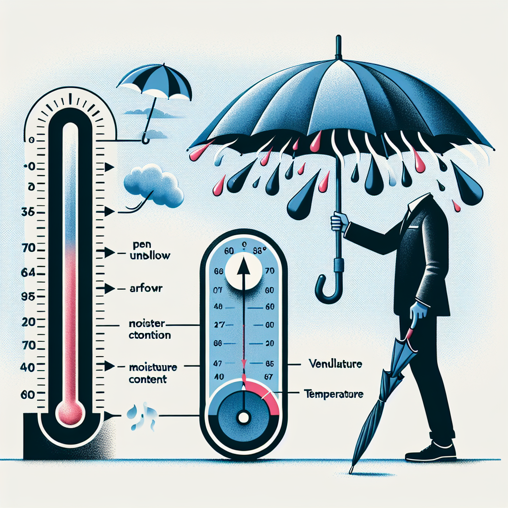 우산 말리는 각도, 냄새 생기는 속도 달라지는 이유