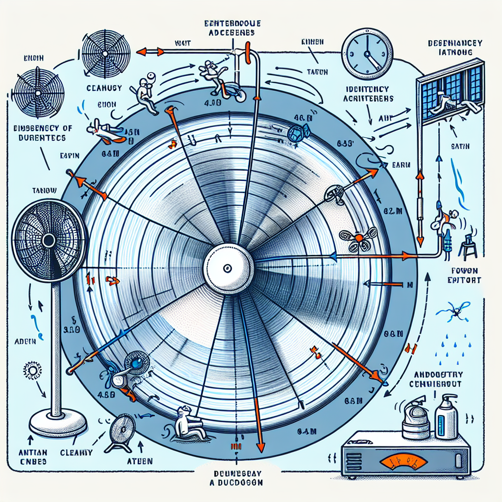 선풍기 청소 타이밍, 바람 세기 유지되는 이유