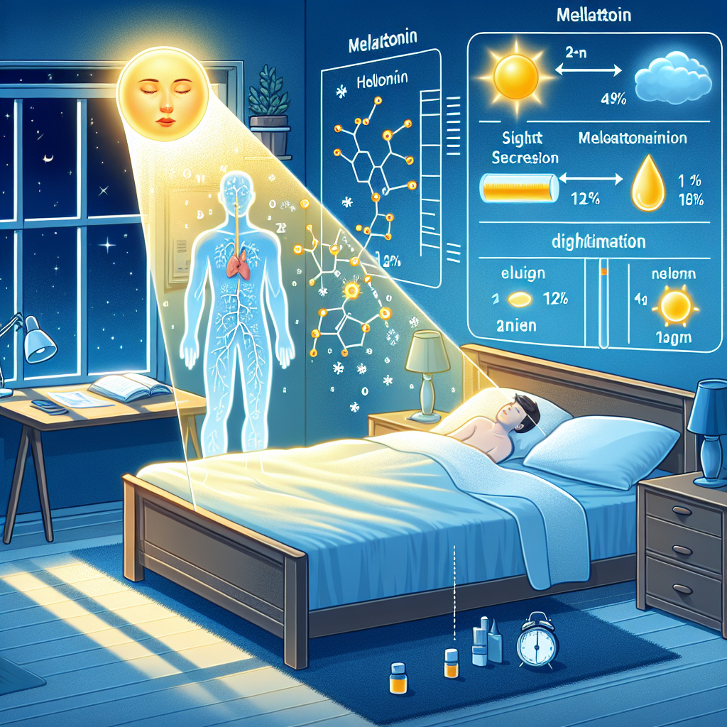 침실 조명 밝기, 멜라토닌 분비에 직접 영향 주는 요소